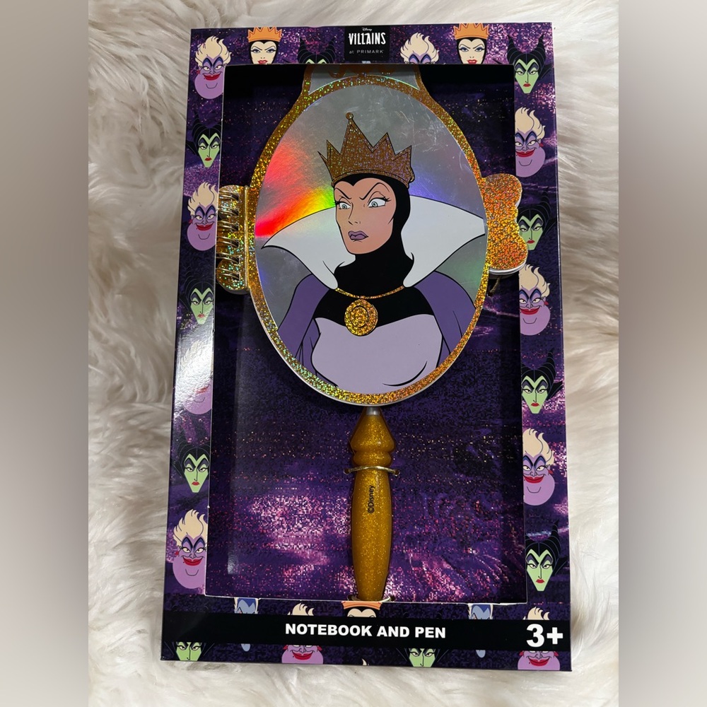 Disney Villians Evil Queen & Mirror Notebook & Pen Set